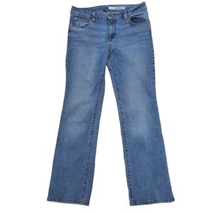dkny soho bootcut jeans petite